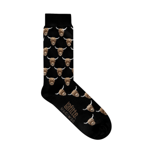 Highland Cow Crew Socks | Cotton | AUSTRALIAN MADE