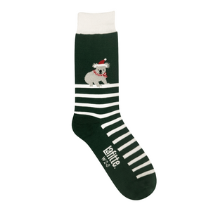 Candy Cane Koala Crew Socks | Cotton | AUSTRALIAN MADE