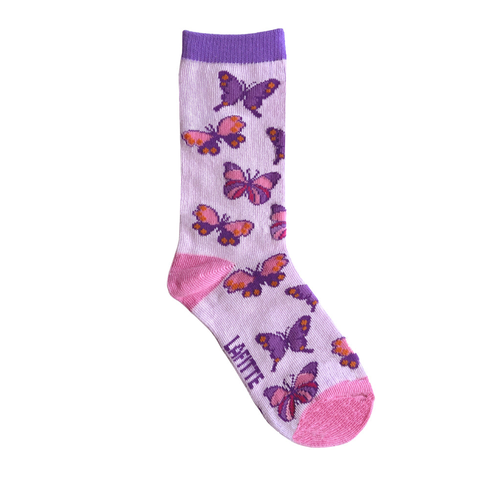 Kids Butterfly Sock