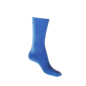 cotton socks plain blue royal for men and women aus