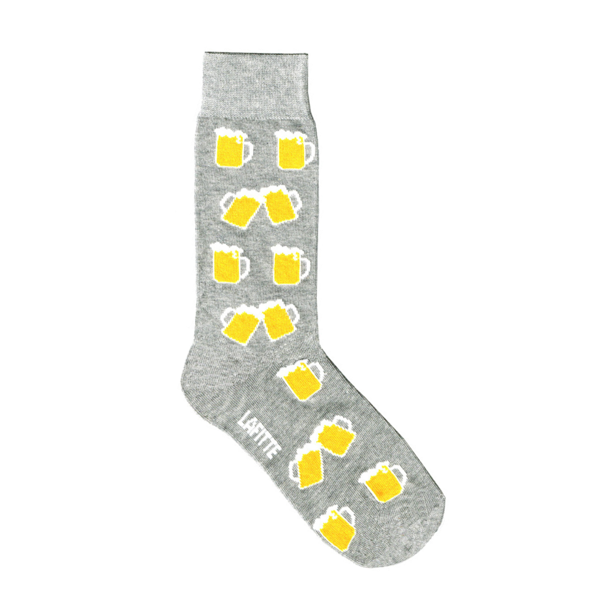 cotton mens crew socks grey Beer aus