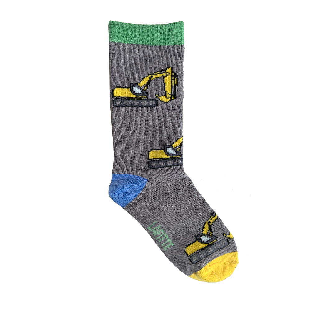 Kids Digger Truck Sock